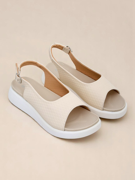 Royalfashion Sandal di hende muher cu suela mas diki Riva