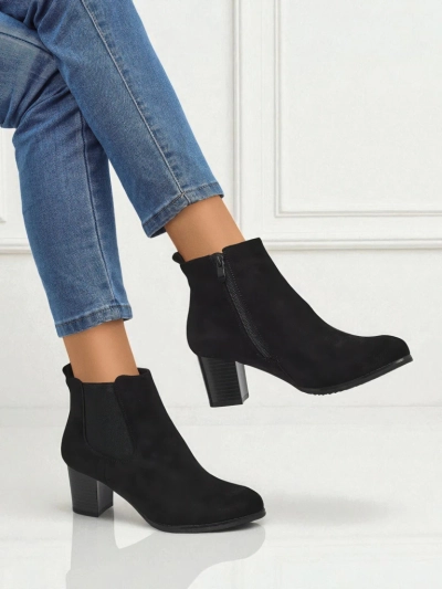 Botki damskie Velvet Trace