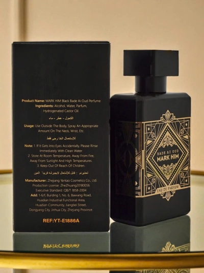 Apa de parfum pentru bărbați Arab Black, inspirată