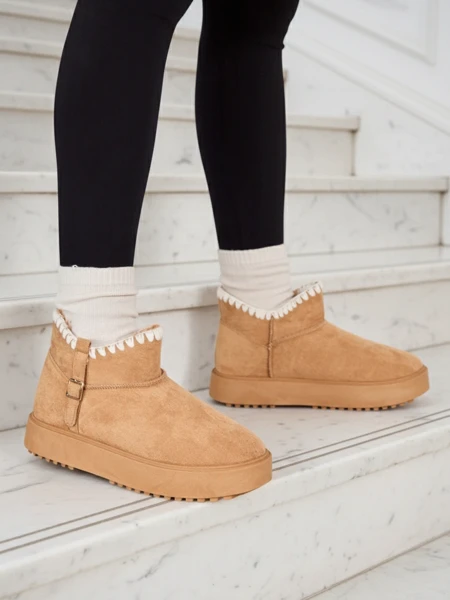 Royalfashion Ghete scurte de zăpadă pentru femei în stilul Ewioz