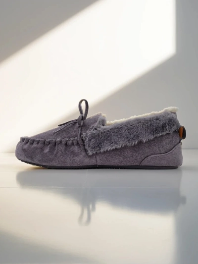 Mocasi de damă Royalfashion cu blană Ahtikes
