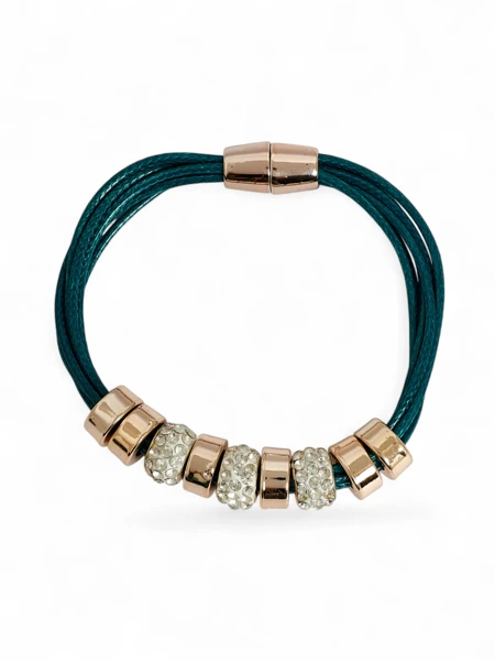 Gyals Dem Armband Wid Beads An Zirconia