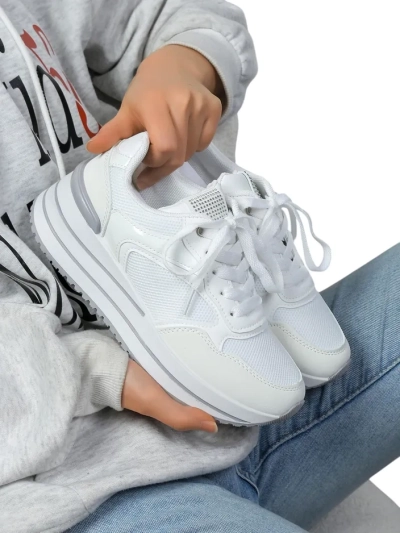 Royalfashion Adidașii sport pentru femei pe o platformă Revided