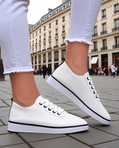 Pantofi sport perforați pentru femei Royalfashion Pumbes