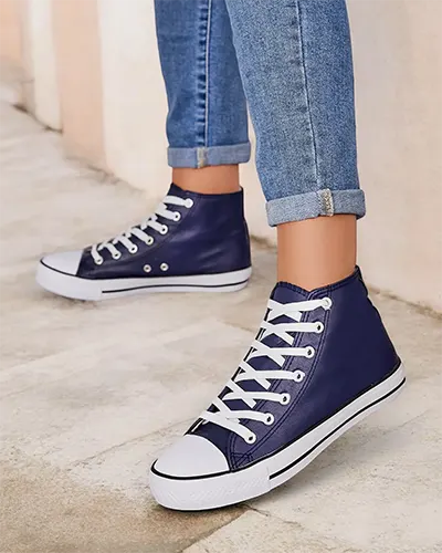 Royalfashion Adidași înalți de damă Hallase