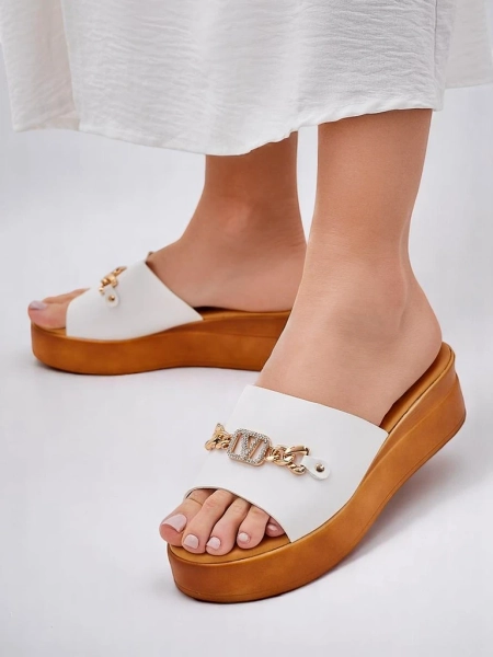 Sandale cu toc wedge pentru femei Royalfashion Dalimma