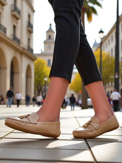 Mocasi mat ale femeilor Royalfashion Timmone