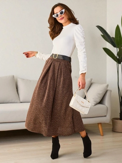 Fusta midi pentru femei de la Royalfashion