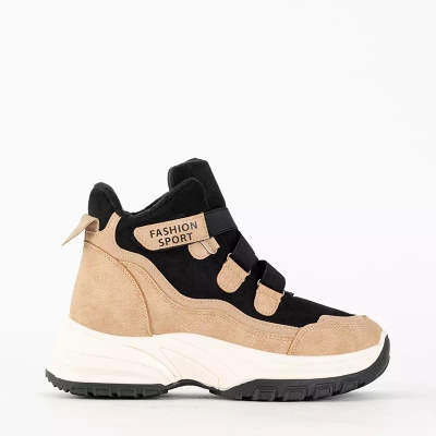 OUTLET Pantofi sport dama izolati maro Filippa - Incaltaminte
