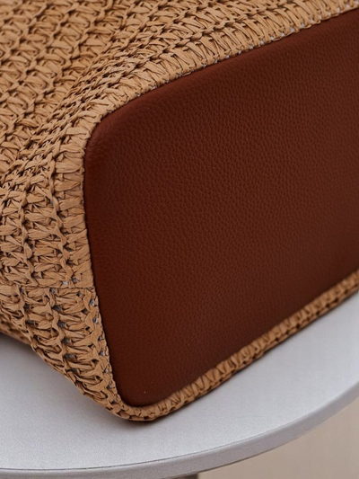 Royalfashion Geantă mare de damă din paie Solea Bag
