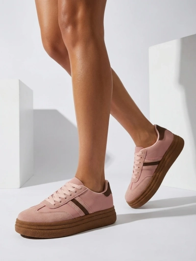 Sneakers Damă Flora Roz Ecologici Sportivi de Vară