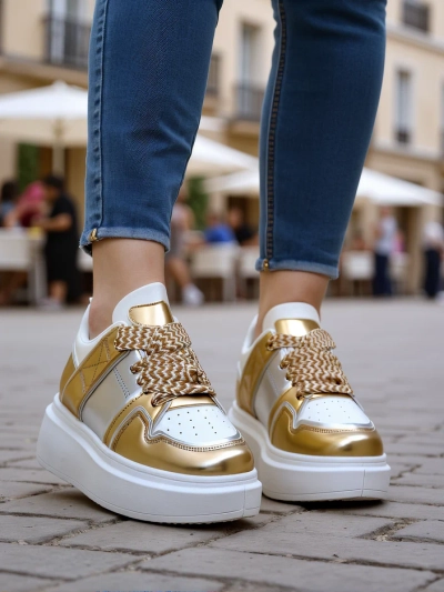 Royalfashion Pantofi sport cu platformă pentru femei Gevigos