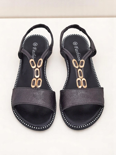 Royalfashion Damesandale met dekoratiewe bandjies Siena Glow