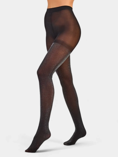 Royalfashion Legginguri pentru femei cu sclipici 20 DEN