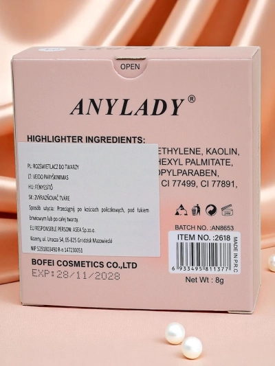 Anylady Iluminator Compact pentru Față Pink Radiance