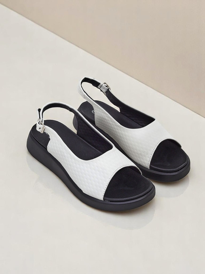 Royalfashion Sandal di hende muher cu suela mas diki Riva