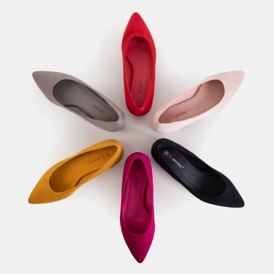 OUTLET Pompă de damă gri Naliza- Încălțăminte