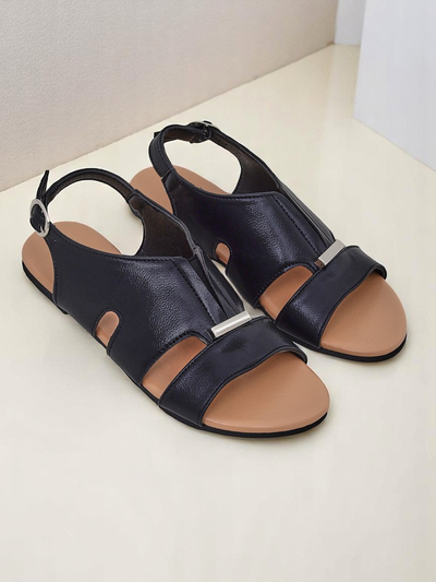 Royalfashion Papuci le romnienge kai si le platforma tele Solea Comfort