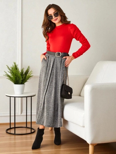 Fusta midi pentru femei de la Royalfashion