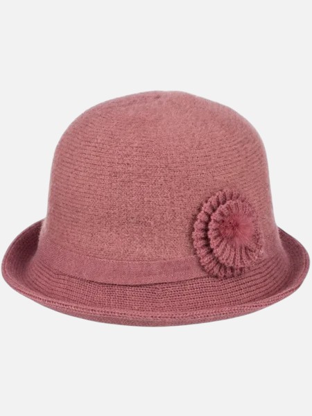 Pălărie de damă tip melon cu ornament Ruby Claire