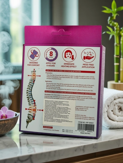 Aurora Therma - Plasturi Încălzitori pentru Ceafă și Gât 50 g (6 buc.)