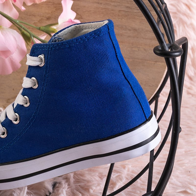 Adidași înalți copii Cobalt Wikitoria - Îmbrăcăminte