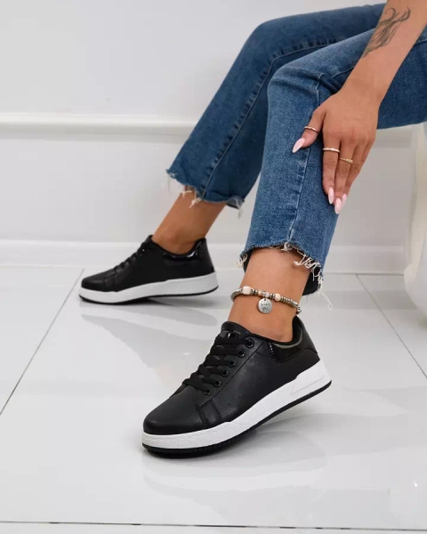 Royalfashion Pantofi sport clasici negri Active Icons