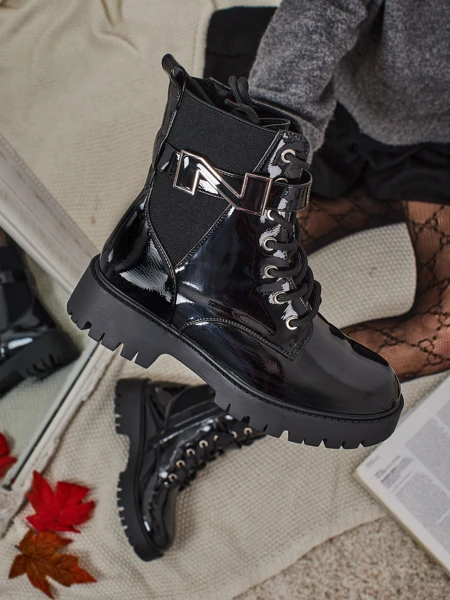 Royalfashion Botine tip workeri pentru femei Milloze