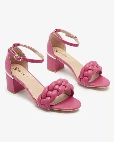 Fucsia sandale cu tijă pentru femei Marines - Încălțăminte
