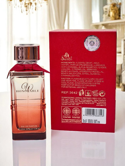 Apă de parfum inspirată pentru femei Honorable Red