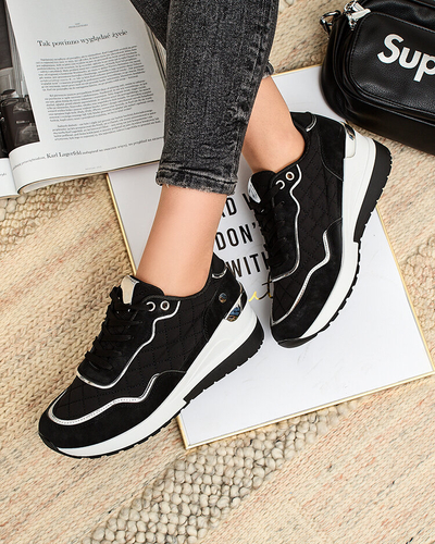 Royalfashion Adidași sport de damă pe toc Lololi