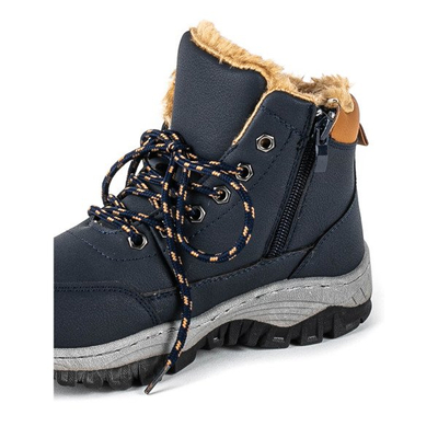 Cizme de iarnă Dang pentru bărbați, bleumarin - Încălțăminte