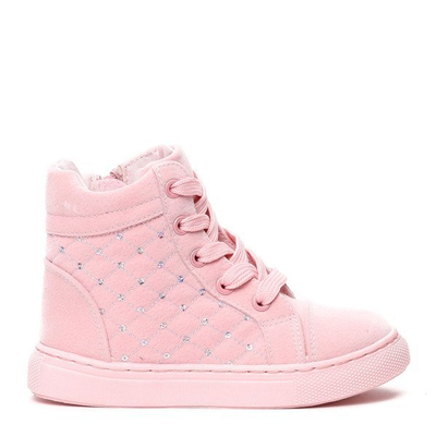 Adidași matlasați roz pentru copii Livinec - Încălțăminte