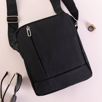 Geantă de umăr negru pentru bărbați - Accesorii