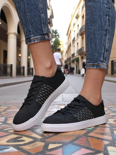 Royalfashion Pantofii sport pentru femei din material textil Norbiese