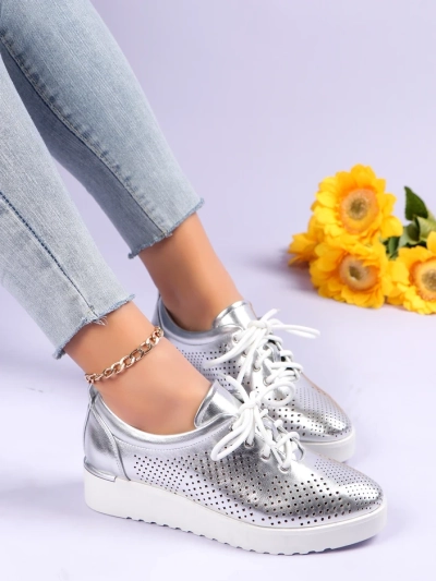 Royalfashion Pantofi perforați pentru femei Gofielle