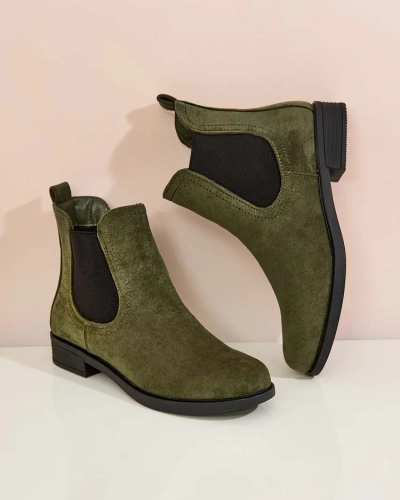 Royalfashion Cizme eco-suede Ataras pentru femei a'la sztyblettes