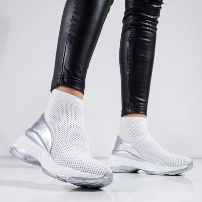 OUTLET Pantofi sport albi de la Lupin - Incaltaminte