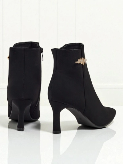 Botine de damă cu toc stiletto Meloria