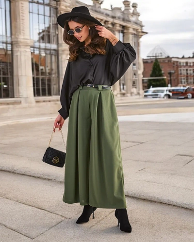 Royalfashion Pantaloni largi pentru femei