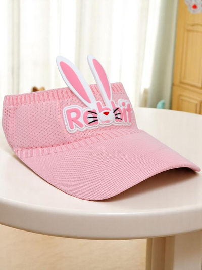 Royalfashion Vizieră de soare pentru copii, cu urechi de iepuraș