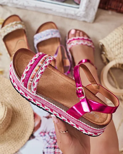 Royalfashion Sandale de Mussir Brodate pentru femei