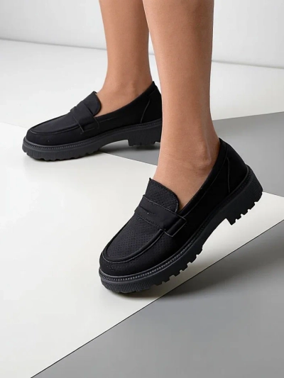 Mocasi ecologici din suede Royalfashion pentru femei Dunes