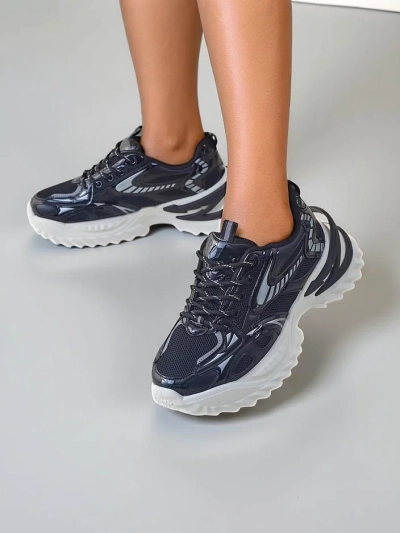 Sneakers sportive Royalfashion pentru femei cu o talpă mai groasă Annete