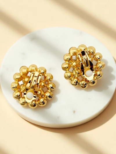 Royalfashion Cercei cu clips pentru femei, cu zirconiu cubic