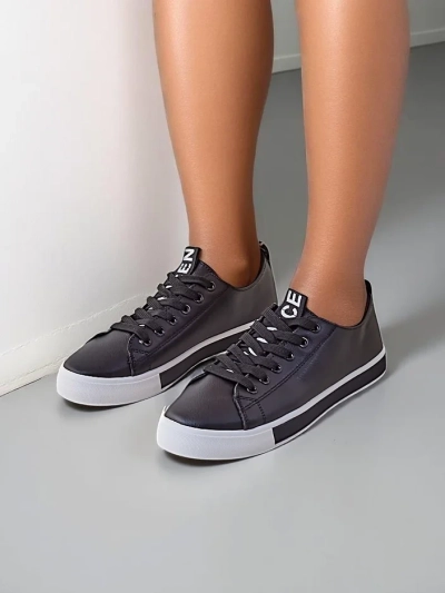 Sneakers ecologice din piele artificială Royalfashion pentru femei Eccola