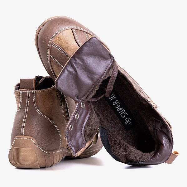 Ghete izolate dama maro Giacomo - pantofi