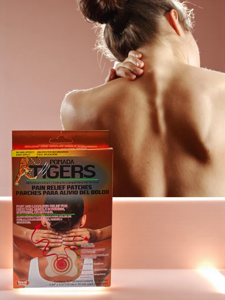 Plasturi analgezici pentru Ceafă și Gât 10 bucăți