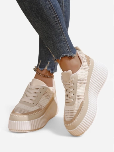 Royalfashion Pantofii sport cu platformă pentru femei Siserra