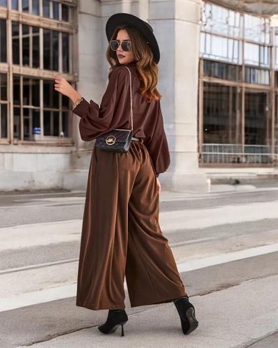 Royalfashion Pantaloni largi pentru femei